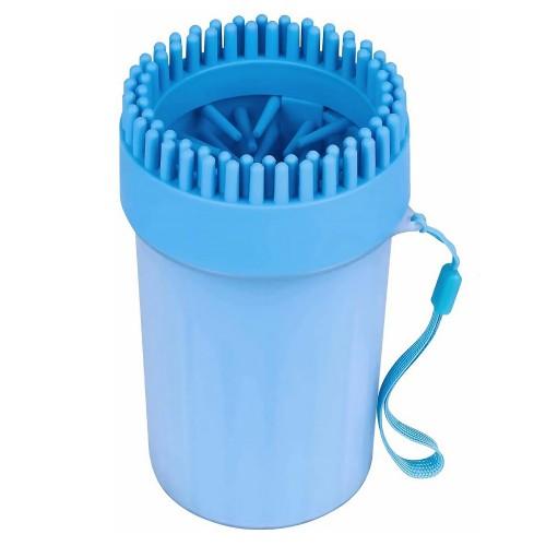 6.5 inch Dog Paw Cleaner, Portable Pet Cleaner with Cleaning Brush Cup Soft Silicone Bristles for Small to Medium Sized Dogs (Medium) - Toytexx 6.5 inch Dog Paw Cleaner, Portable Pet Cleaner with Cleaning Brush Cup Soft Silicone Bristles for Small to Medium Sized Dogs (Medium) - Toytexx